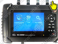 Профессиональный сканер радиочастот Hunter Camera HS-5000A меню